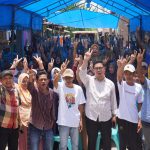 Andi Edy Manaf Sosialisasi di Jalan Cumi-cumi, Ratusan Emak-emak Solid Dukung Harapan Baru