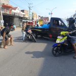 Motor Dinas Hancur Tabrakan Dengan Mobil Pickup Di Jalan Sam Ratulangi