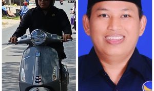 Yang Lain Pakai Mobil, Anggoro Anggota DPRD Bulukumba ini Pilih Naik Motor Ke Kantor 