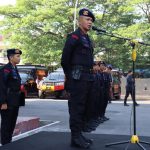 Pelantikan Presiden Dan Wakil Presiden Republik Indonesia, Sat Brimob Polda Sulsel Gelar Apel Siaga