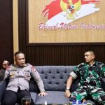 Dandim Bone dan Kabag Ops Brimob Polda Sulsel Bertemu Khusus, Ini yang Dibahas   