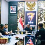 Dansat Brimob Polda Sulsel Terima Kunjungan DSS ATA Indonesia