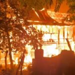 Jelang Lebaran Idul Fitri , Satu Rumah Warga Desa Bontosunggu Terbakar Rata Dengan Tanah 