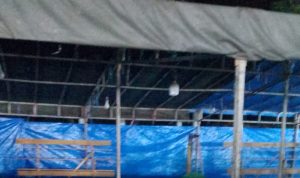 Polisi Tutup Wahana Ketangkasan Bola Gulir Di Pasar Malam Kecamatan Bontotiro