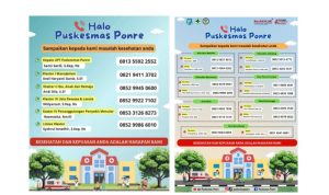Betuk Pelayanan Terbaik, Puskesmas Ponre Buka Program “Halo Puskesmas Ponre”