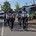 25 Personel Brimob Polda Sulsel Gowes Bersama SCC Taklukkan Trek Makassar – Gowa