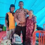 Anggota Polisi Di Bulukumba Tuai Pujian, Usai Bantu Pakaian Layak Pakai Ke Korban Kebakaran