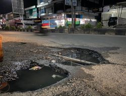 Jalan Berlubang di Kota Bulukumba Kembali Telan Korban