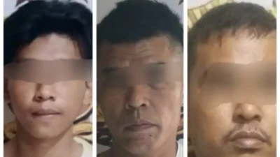 enangkapan tiga terduga pelaku narkoba oleh Polres Bulukumba dalam Operasi Antik Lipu 2025