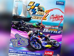 Yamaha Cup Race Seri 2 Bergulir di Sirkuit Titik Nol Tanjung Bira, Jadwalnya
