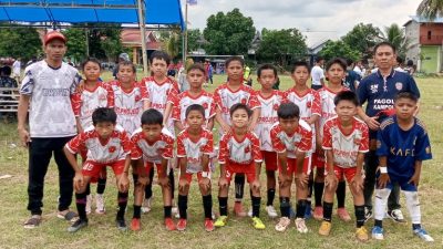 Sepak Bola Usia Dini Harum Lestari CUP II Berakhir, ini Juaranya