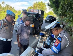 Sudah 40 Pelanggar Ditilang Polisi Dalam Operasi Patuh di Bulukumba 