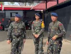 Sambut Bulan Merdeka, Dansat Polda Sulsel Ajak Masyarakat Kibarkan Bendera Merah Putih