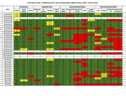 Hanya Enam Desa yang Ambulansnya Miliki Peralatan Medis Lengkap