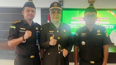 Andi Reny Rummana resmi menjabat Kajari Donggala