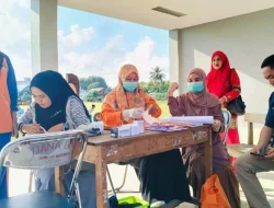 71 Calon Paskibraka Kecamatan Gantarang Lolos Tes Kesehatan