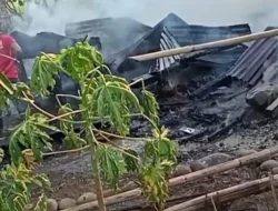 Ada Ledakan Saat Kebakaran Rumah Warga Palambarae
