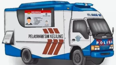 Mobil SIM Keliling Polres Bulukumba melayani warga