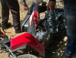 Pelajar SMP Tewas Kecelakaan, Usai Tabrak Kios Bensin Eceran di Ujung Loe