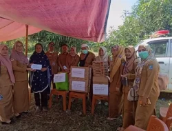 Puskesmas Bontonyeleng Bersama Dinkes Berbagi ke Korban Kebakaran