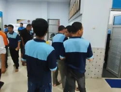 Ratusan Napi dan Sipir Dites Urine di Lapas