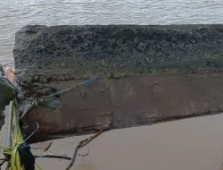 Tanggul Penahan Ombak Ambruk, Pemukiman Warga Terancam Tenggelam