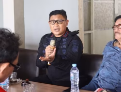 Dansat Brimob Polda Sulsel Ngopi Bareng Wartawan