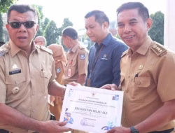 Baru Menjabat, Camat Rilau Ale Dapat Penghargaan Pengelolaan Satu Data Terbaik se-Bulukumba