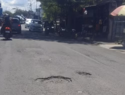 Jalan Samratulangi ke Lanto Daeng Pasewang Ancam Nyawa Pengendara