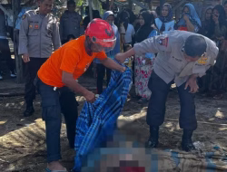 Identitas Mayat Ditemukan Mengapung di Sungai Lembang Ujung Loe 