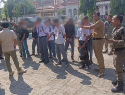 Satpol PP Gencarkan Razia Pelajar Bolos, Anak SMA Paling Banyak Terjaring