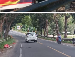 Masih Ada “Monyet” Buang Sampah di Sekitar Jembatan Kirasa Bulukumba