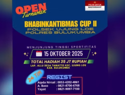 Berhadiah Puluhan Juta, Turnamen Sepak Bola Bhabinkantibmas Cup II Bergulir Oktober 2025