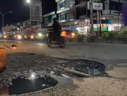 Jalan Rusak Poros Ratulangi ke Lanto Daeng Pasewang Akan Diperbaiki