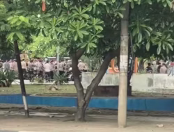 Jelang Aksi Demo, Ratusan Petugas Gabungan Sudah Berada di Depan DPRD Bulukumba