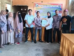 Desa Somba Palioi Gelar Musdes Pembahasan Rancangan Perdes APBDESA Perubahan