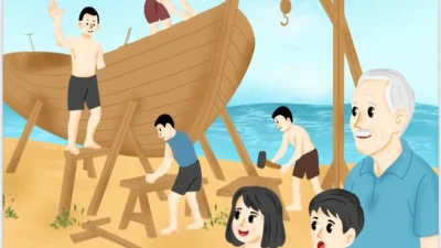 Buku Cerita Budaya Perajin Kapal Pinisi Bulukumba Siap Dirilis