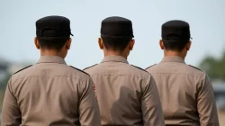 Petugas kepolisian Polres Bulukumba mengikuti sidang kode etik setelah terbukti gunakan narkoba