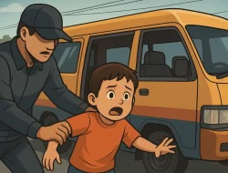 Viral, Balita Diculik di Makassar Dibawa Naik Pete-pete
