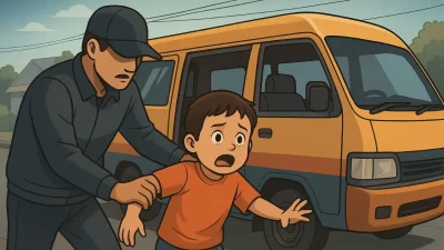 Ilustrasi penculikan anak. Foto ist