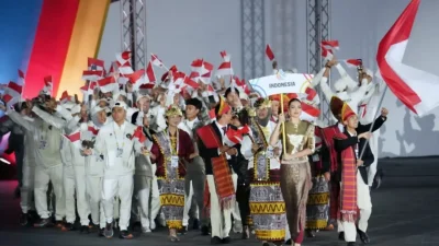 Klasemen Sementara Perolehan Medali SEA Games, Indonesia 13 Emas