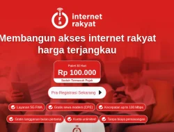 Internet Rakyat Buka Pra-Registrasi, Paket Unlimited Rp100 Ribu per Bulan