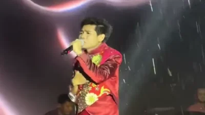 Valen DA7 konser di Batulicin Kalsel