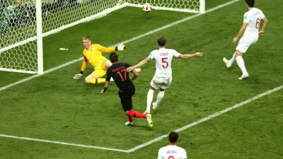 Inggris vs Kroasia. Foto FIFA