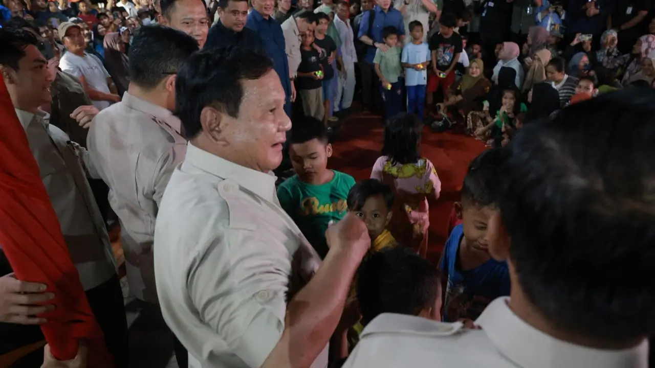 Presiden Prabowo Subianto Habiskan Malam Tahun Baru 2026 di Tapsel