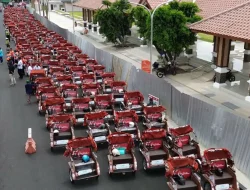 Doa Tukang Becak Mengalir untuk Prabowo