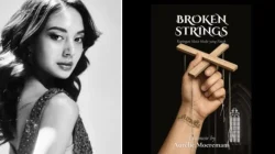 Sampul Buku Aktris Aurelie Moeremans Broken Strings