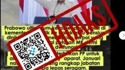 Hoaks klaim Presiden