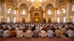 Suasana dalam masjid