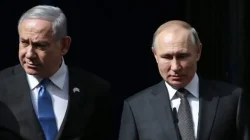 Khawartir Iran Duluan Serang Israel, Netanyahu Melapor ke Putin Netanyahu dan Putin. Foto Mossad Commentary